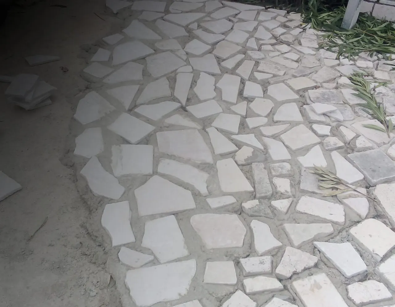 Pavimentazione esterna in pietra naturale